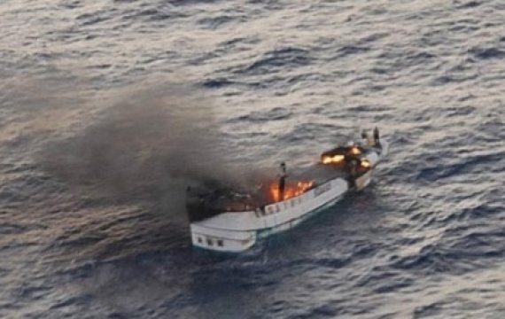 Alhamdulillah, 18 ABK WNI di Kapal Terbakar Selamat